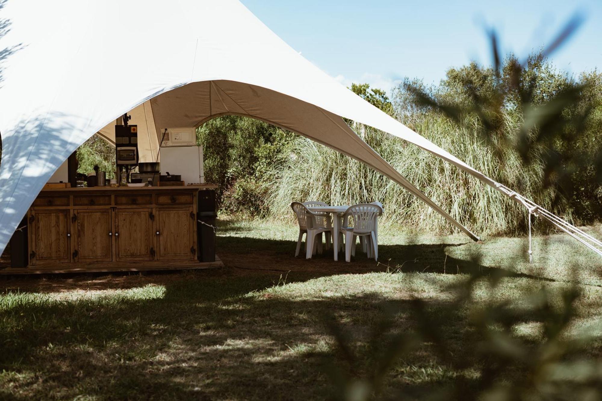 Village del mar Tentes lodges en bord de mer Solaro Exterior foto