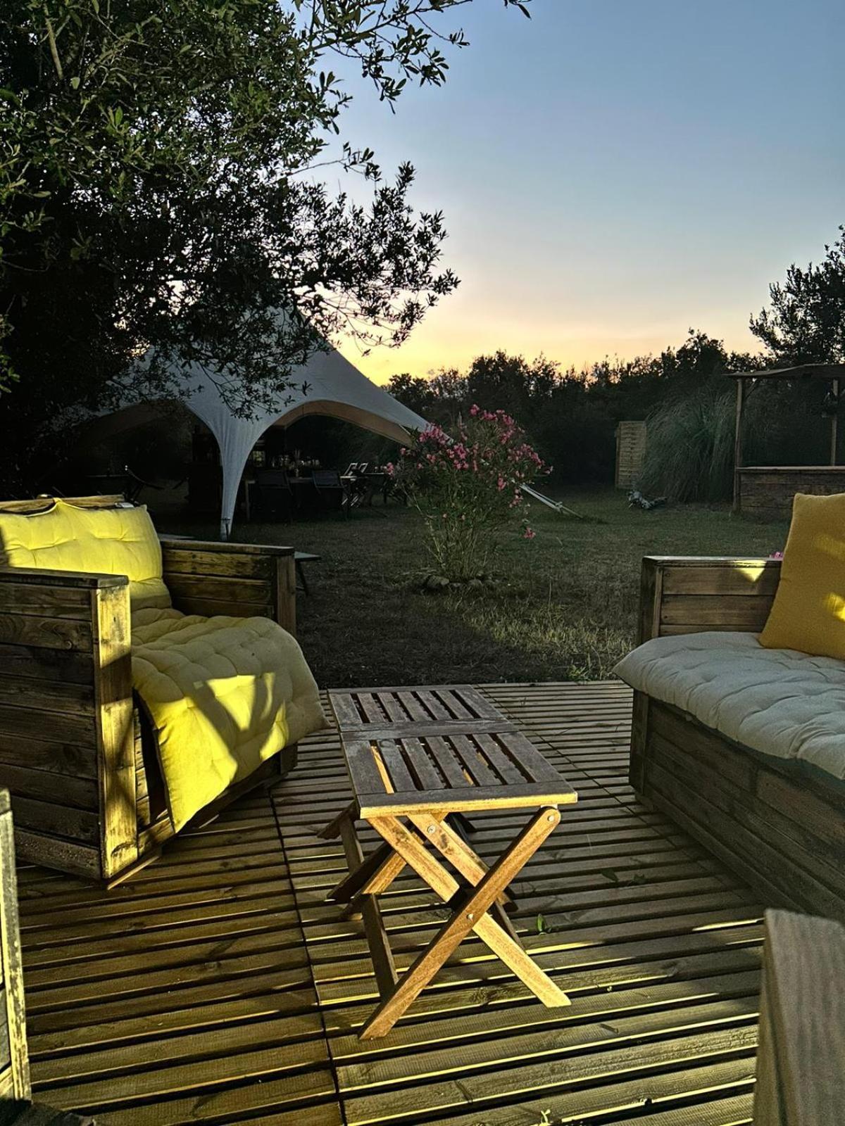 Village del mar Tentes lodges en bord de mer Solaro Exterior foto